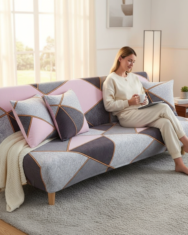 housse clic clac design – Protection canapé convertible – Photo Variation 6