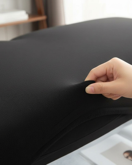 housse clic clac noire – Protection canapé convertible – Photo Variation 5