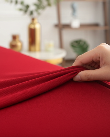 housse clic clac terracotta – Protection canapé convertible – Photo Variation 5