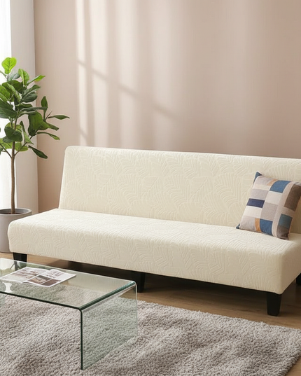 housse de clic clac blanc – Protection canapé convertible – Photo Variation 4