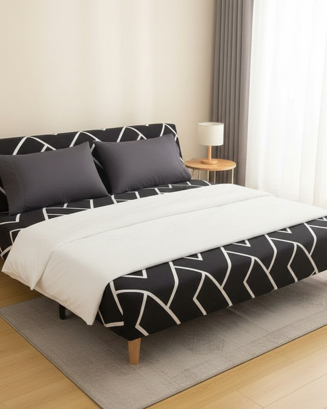 housse clic clac zebre – Protection canapé convertible – Photo Variation 3