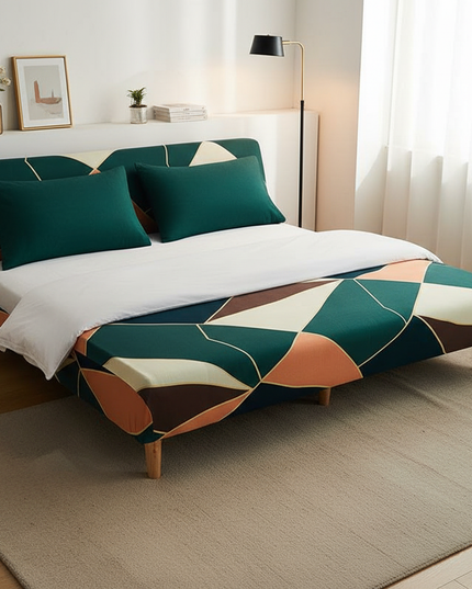 Housse de clic clac Géométrique Élastique Moderne – Protection canapé convertible – Photo Variation 3