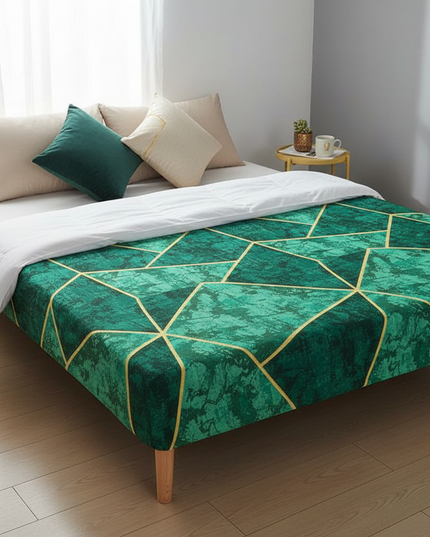 housse clic clac bicolore – Protection canapé convertible – Photo Variation 3