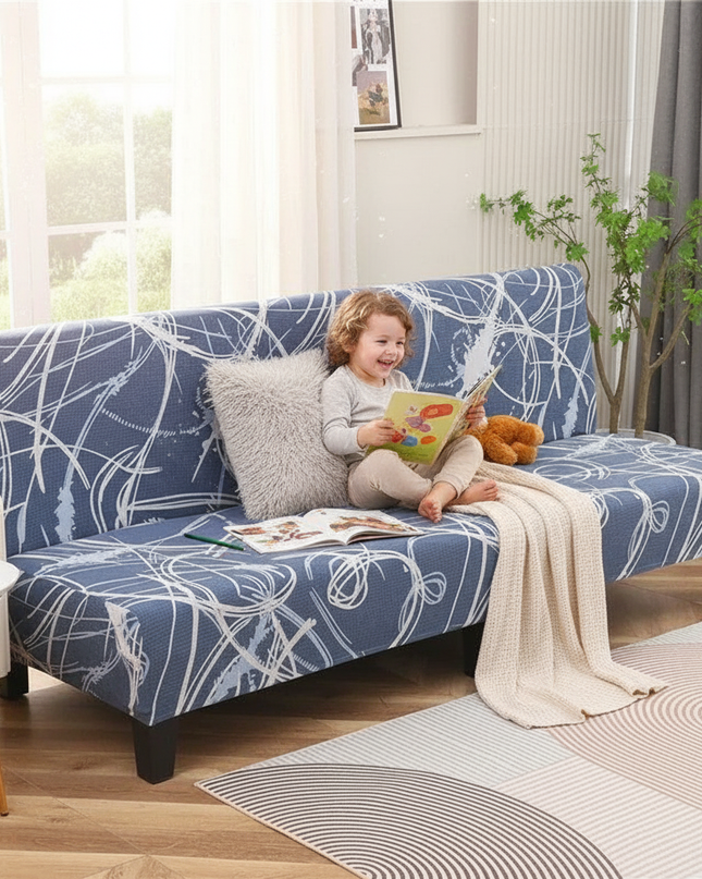 housse clic clac sky – Protection canapé convertible – Photo Variation 2