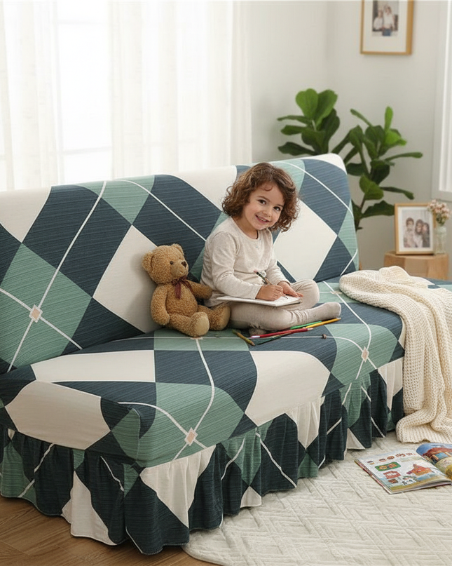 housse clic clac zen – Protection canapé convertible – Photo Variation 2