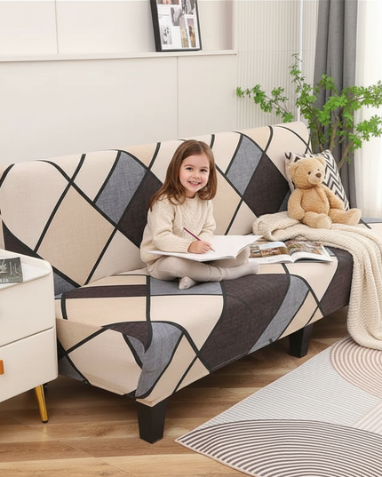 housse clic clac luxe – Protection canapé convertible – Photo Variation 2