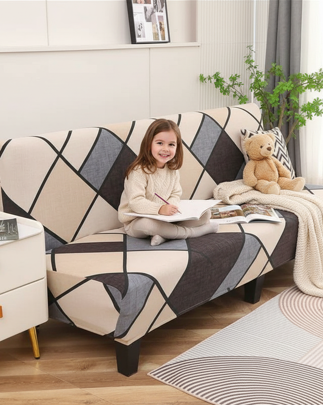 housse clic clac luxe – Protection canapé convertible – Photo Variation 2