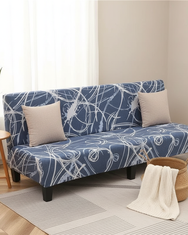 housse clic clac sky – Protection canapé convertible – Photo Variation 1