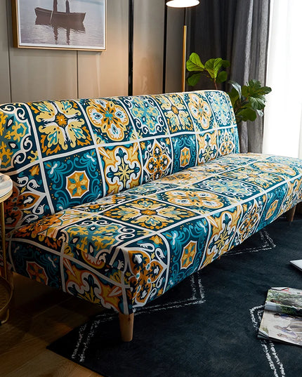 housse clic clac vintage – Protection canapé convertible – Photo Variation 7