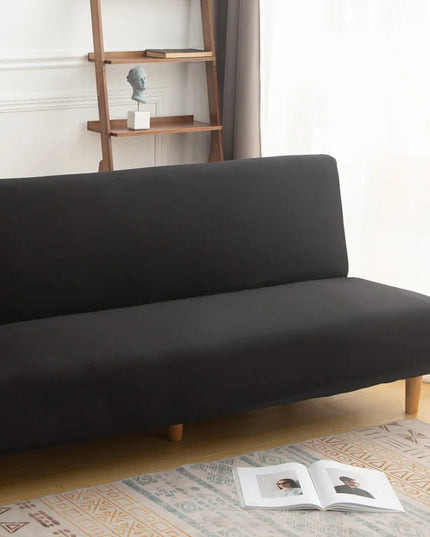 housse clic clac noire – Protection canapé convertible – Photo Variation 7