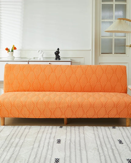 housse clic clac orange – Protection canapé convertible – Photo Variation 7