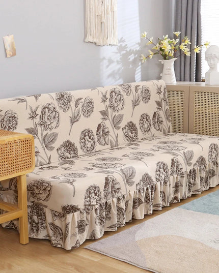 Housse de clic clac pivoines vintage – Protection canapé convertible – Photo Variation 7