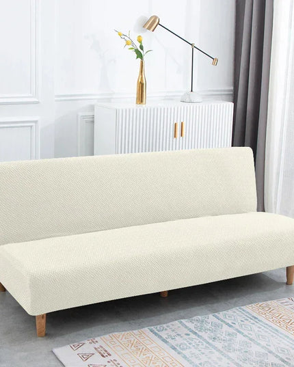 housse clic clac ecru – Protection canapé convertible – Photo Variation 7